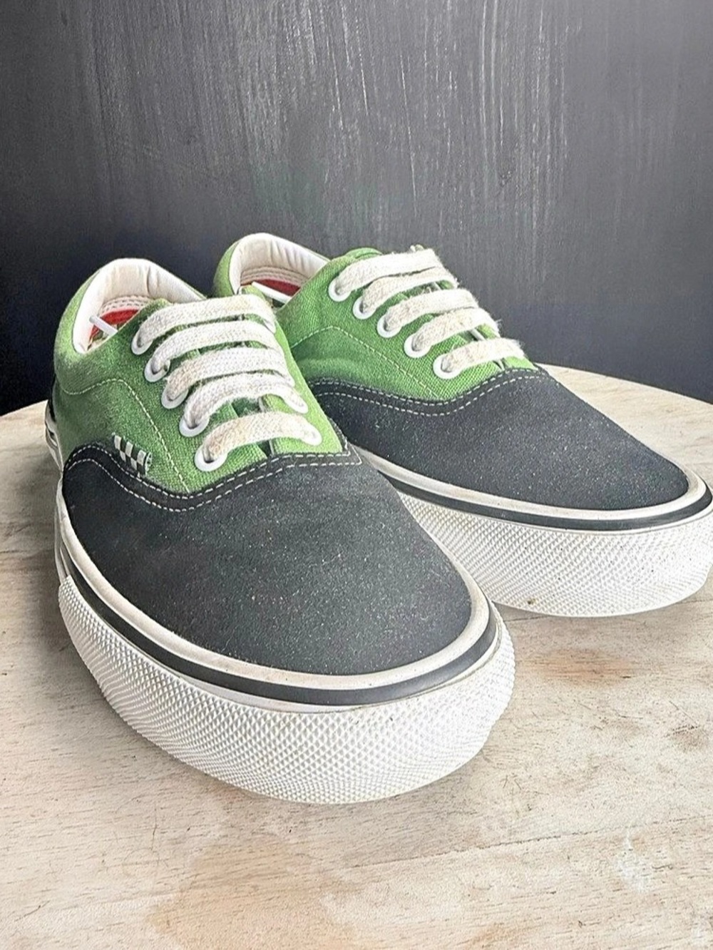 Vans Old Skool Sneakers Black & Green US 7.0